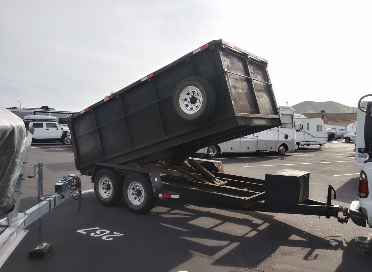 7x14 Dump Trailer